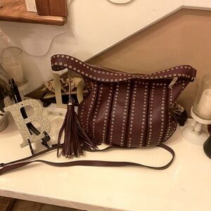 Michael KORS BROOKLYN LEATHER  HOBO BAG. SEE OTHER LISTING FOR MATCHING WALLET